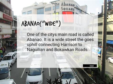 baguio street names|Baguio .